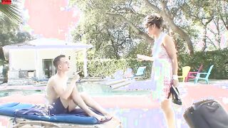 Laurie Vargas Takes It Deep Then Tastes His Cum Off Her Booty