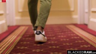 BLACKEDRAW big black dick-thirsty Besties Avi & Kira pickup a stranger 2