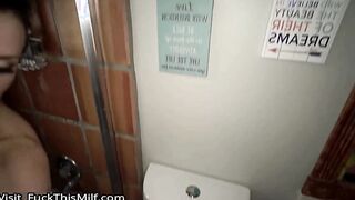 Hot Mom is More than Willing To Help Step Son with Big His Dick