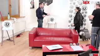 VIPSEXVAULT - Long Butt hot Valentina Bianco Getting Facialized After Casting Plowed