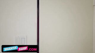 Hot Dads Trade Cute 19 Year Older Stepdaughters Elsa Jean And Liza Rowe pt.2