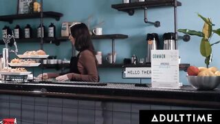 ADULT TIME - Lesbo Barely Legal Hazel Moore and Aria Valencia