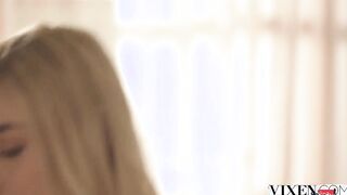 VIXEN Stunning Blonde Delilah seduces her longtime crush