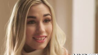 VIXEN Stunning Blonde Delilah seduces her longtime crush