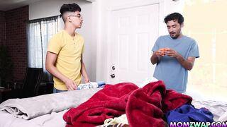 Stepsons caught stealing stepmoms panties