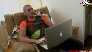 FFM anal 3-way with two slender blonde girls