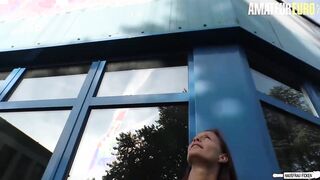 AMATEUREURO - Hot German Housewife Takes BBC Hard On The Couch