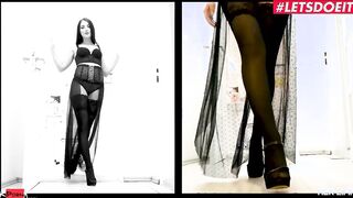 HERLIMIT - HOW DOES IT FIT! Katy Rose Rough Anal With Black Monster Dick