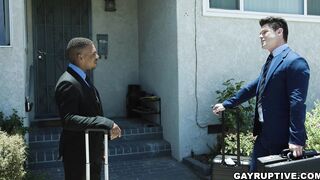 Adrian Hart gets fucked by Devin Francos big hard cock