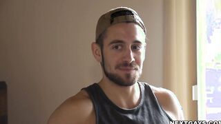 Tanner moans from Dante's cock inside his ass