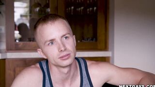 Tanner moans from Dante's cock inside his ass