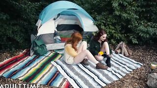 Redhead Hotties Finger and Scissor Inside The Woods