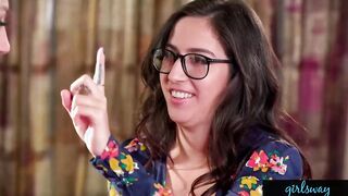 GIRLSWAY April O'Neil's Eyes Problem Resolved By A Dripping Twat