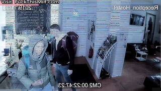 An unfamiliar couple decided to have sex in a hostel