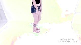 Cute Chick takes huge cock in pussy vr at audition