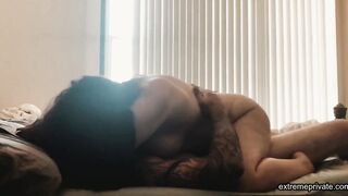 Spying my mom cumming on a dick