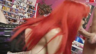 Mai Bailey Getting Her Ass And Vagina Nailed! Simultaneously Into Double Penetration Three-Way