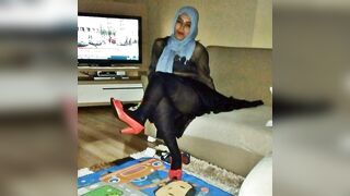 Carpici turk musluman kadin