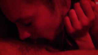 Full Video of hotwife deepthroating a bull's dick