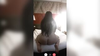 long booty chubby hispanic lover masturbation on webcam
