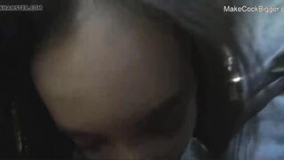 Caught blowing penis. hot skank screwed rough. Cum into mouth