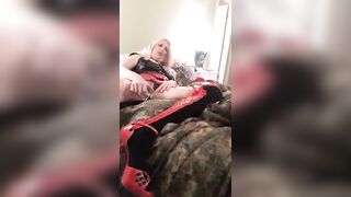 Solo blonde masterbating Merrydeath69