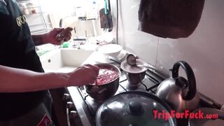 I went to her home again and cum in into