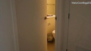 Itty bitty skank bribed and screwed. babe huge booty blonde