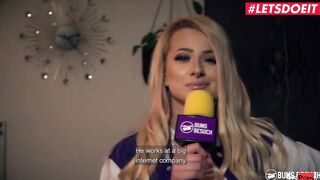 BUMSBESUCH - Gigantic Melons Porn Onlyfan Getting Creampied By The Internet Guy - LETSDOEIT