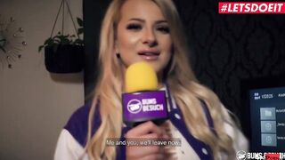 BUMSBESUCH - Gigantic Melons Porn Onlyfan Getting Creampied By The Internet Guy - LETSDOEIT