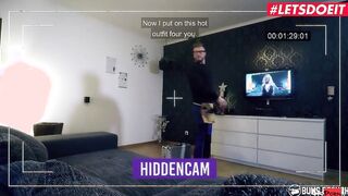 BUMSBESUCH - Gigantic Melons Porn Onlyfan Getting Creampied By The Internet Guy - LETSDOEIT