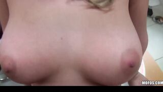 Beauty young dentist with incredible hooters fucks patient