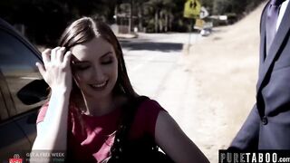 Couple Picks Up Hitchhiker and Has Threesome