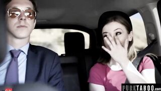 Couple Picks Up Hitchhiker and Has Threesome