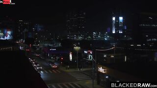 BLACKEDRAW sexy Cecilia hooks up with smooth talking Sly