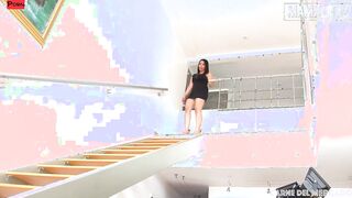 CARNE DEL MERCADO - Young Colombian Girl With Fat Booty Lucero Perez Getting Picked Up For Steamy Sex