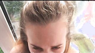 I Told my Cuckold Husband on the Phone that I am just Running in the Park