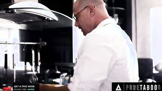 PURE TABOO Scarlett Mae Swallows Her Father-In-Law one Last Time