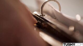 TUSHY Sexual Penelope has insatiable appetite for anal