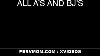 Gigantic Boobed Milf Dames Milks Stepson