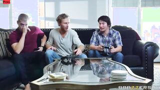 My Son's Best Friends Film With Michael Vegas, Xander Corvus, Ariella Ferrera - Brazzers Official