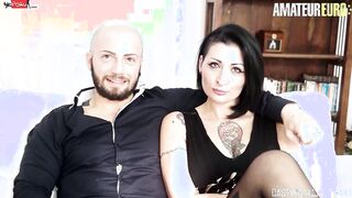 CASTINGALLAITALIANA - LADY MUFFIN TATTOOED ITALIAN HARDCORE ANAL AND CUNT DRILLING