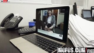 Mofos - Beauty Cowgirl Bucked Then Banged starring Jade Amber