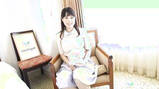 Married and pregnant Japanese housewife Ms Seina Morikawa masturbates