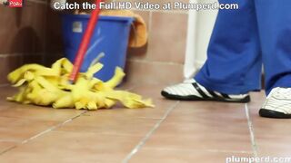 Big Jitka punishes the cleaning bro