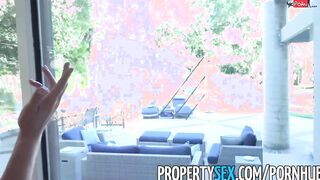 PropertySex - Agent Wearing Red Blazer Fornicates into Mansion