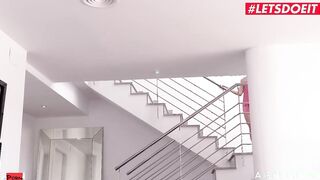 AGirlKnows - Tiffany Tatum And Carolina Abril Hungarian Dyke 19 Year Old Fucks With Her BFF