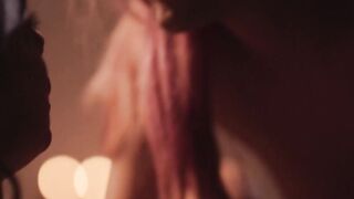 Bigtitted perverted dyke eats pinkhaired hairy lesbian
