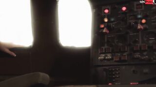 Madelyn Marie Fucks The Captain Inside The Cockpit During A Red Eye Flight
