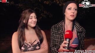 Spontaneous outdoors sex with a slim Teenage chick